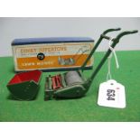 Dinky Supertoys No. 751 'Lawnmower', overall good plus, little wear to cross bar, boxed, rubbing