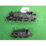 Two "OO" Gauge/4mm Steam Tank Locomotives, Hornby Ref R2165 Class OP "Terrier" 0-6-0, BR black, R/