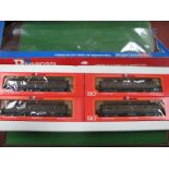 Rivarossi "HO" Gauge Ref 17350 Boxed Set of Four "The Royal Scot", LMS maroon corridor coaches Ref