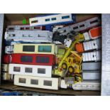 A Quantity of Commercial Diecast Vehicles, by Matchbox, Corgi and others all playworn.