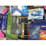 Thirteen Diecast Model Aircraft, by Corgi, Lledo, Motormax, including Corgi 1:72nd Scale #AA30701