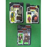 Three Original Star Wars Trilogy - Return of The Jedi Plastic Figures, comprising of Ree-Yees (tri