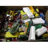 A Quantity of Diecast Vehicles, by Matchbox and others, playworn.