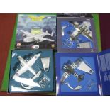 Three Corgi 'The Aviation Archive' 1:14th Scale Diecast Military Model Aircraft, including #