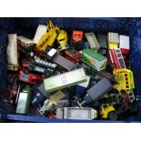 A Quantity of Predominately Railway 1:76th Scale Diecast and Plastic Model Vehicles, (Lineside),
