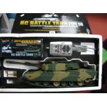 A 1:24th Scale Radio Controlled Plastic Toy RC Battle Tank Type 90, RC controller, 6mm ball bullets,