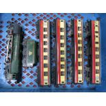 Hornby Dublo 3 Rail Duchess Class 4-6-2 Steam Locomotive and Six Wheel Tender, ''Duchess of