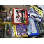 A Quantity of Diecast Model Vehicles, by Corgi, Matchbox, Lledo, Cameo, Majorette, including