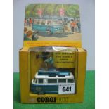 Corgi Toys No. 479 - Commer Mobile Camera Van, very good, some chipping to camera platform, boxed,