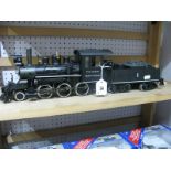 Bachmann (China) 'G' Gauge 2-6-0 U.S.A Outline Steam Locomotive and Eight Wheel (Double Bogie)