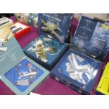 Three Corgi 'The Aviation Archive' 1:144th Scale Diecast Military Model Aircraft, comprising of #