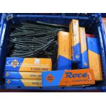 A Quantity of 'N' Gauge Track, by Roco, Trix, including straights, curves, X sections, short