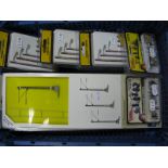 A Quantity of "HO" Scale Lineside Accessories, by Viesmann, Scenic Accents, Just Plug, including