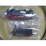 Two Fleischmann "HO" Gauge Steam Tank Locomotives, unboxed, Ref 4094, 0-10-0, Class BR94, DB