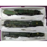 Three Hornby Dublo 4-6-2 BR Green ''Duchess of Montrose'' 3 Rail Steam Locomotives and Six Wheel