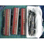 Hornby Dublo Class 4MT 2-6-4 Standard Tank Steam Locomotive, 3 Rail, BR black R/NO 80054, fair,