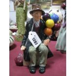 Royal Doulton Figure 'The Balloon man', HN1954, green printed mark.