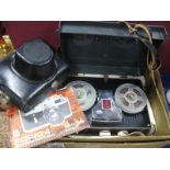 Zorki:- 4 Camera, having Jupiter 2/50 lens and booklet, 4TR Tape Recorder A4411.