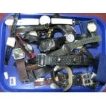 A Selection of Gent's Wristwatches, including Sekonda, Limit, Lorus, etc:- One Tray