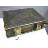 A XIX Century Brown's Self Interpreting Family Bible, by the late Rev. John Brown, pub. Adam & Co