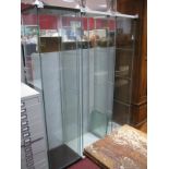 Three Freestanding Shop Display Cabinets.