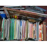 Travel Guides, maps, brochures, guides, bull fighting posters, etc:- One Box