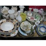 Mason's Jugs, Alfred Meakin 'Caledonia' dessert set, cabinet plates, Aynsley ceramic's series ware