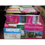 A Large Quantity of Ordnance Survey and Other Maps.:- Two Boxes.