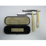 George Butler & Co of Sheffield, Shakespeare 'Love's Labour's Lost' twin razor set in original