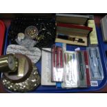 Ladies Evening Bag, purses, wristwatch, pen sets including Parker, Elite, Lyra, Nara, Lazer, etc;