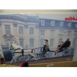 A Marklin #16030 G Scale High Society 1908 Model Set, comprising of four wheeled horse drawn