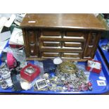 A Mixed Lot of Assorted Costume Jewellery, including ladies and gent's wristwatches, bangles,