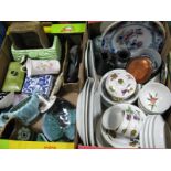 Royal Worcester 'Evesham' Dinnerware, Hillstonia, Cee Dee and other flower troughs, Blue Mountain