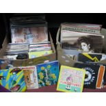 Vinyl - L.P's, 12" and 45's - mixed collection of mostly M.O.R and Pop to include Madonna,