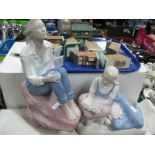 Two Alice Heath for 'Austin Sculptures' Pottery Figures, including Classic Collectables '