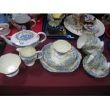 Hammersley China Tea Service, with floral decoration etc:- One Tray