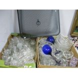 A Quantity of Glassware:- Two Boxes plus spark guard.