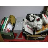 RAD Plainview Robot, games, teddy, records, Sony DVD Player, etc Two Boxes, untested sold for