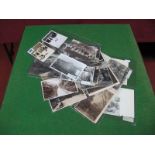 Approximately Thirty Six Early XX Century and Later Picture Postcards, Photographs, Greetings Cards,