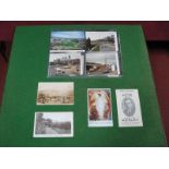 Sheffield Postcode S2, Nineteen circa 1920's and Later Picture Postcards, photographs, election