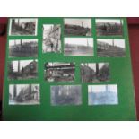 Sheffield Postcode S2, thirteen circa 1920's picture postcards, depicting The Great Fire of Heeley
