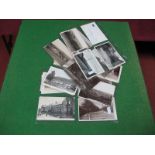 Thirty One Early XX Century and Later Picture Postcards, Derbyshire, Totley, including Totley Hall