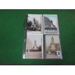 Sheffield Postcode S1, Fargate, twenty early XX Century and later picture postcards, letter,