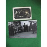 Two Mid XX Century Photographs, depicting the visit of HM Queen Elizabeth II and Prince Philip to