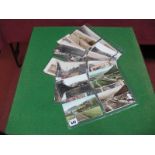 Approximately Thirty Nine Early XX Century and Later Picture Postcards, including Dore and Totley