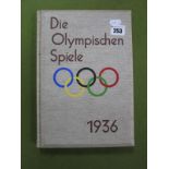 Olympics Die Olympischen Spiele, 1936, Hoffmann and Haymann, containing twenty two mounted