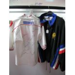 Rugby League, St Helens player autograph of eleven players (unverified) on a Y2K white home shirt an