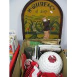 Sheffield United Memorabilia, including 1960's 'Willie' hat, 1981 Junior Blades scarf,