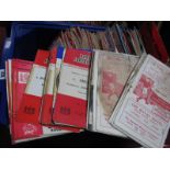 Barnsley Programmes, 1960's and 70's large quantity H & Aways, (many tape marked), 1950's issues