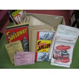 Odsal Speedway Membership Cards, Journals, late 1940's early 1950's. 1948 West Leeds Motor Club